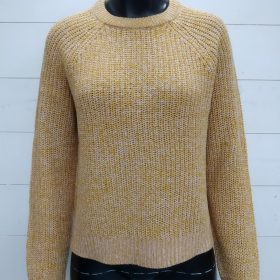 STYLE # VMLEA LS O-NECK RAGLAN BLOUSE ( 10247553 )GAGE # 5 GG, COMP # 50/50 % RECYCLE ACRYLIC